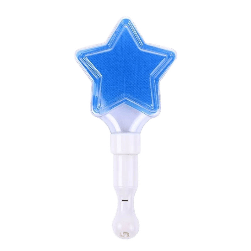 Barra de luz Concierto Estrella de cinco puntas Estrella brillante Diadema luminosa azul Barra de luz intermitente Accesorios de apoyo para la fiesta