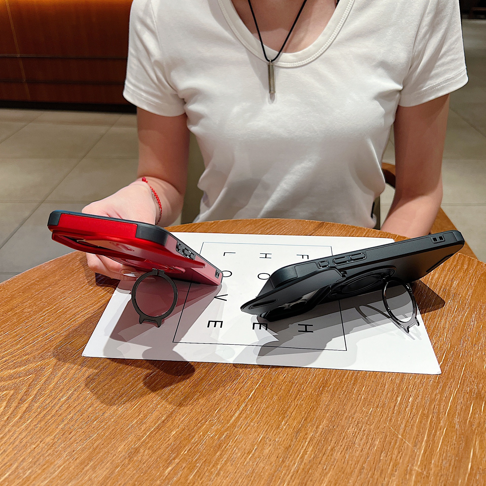 Compatible With IPhone 17 Max Lingke Phone Case 16 Pro Push Window Stand 15 Shockproof 14 Protective Cover_voghion.com