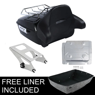 Motorcycle Accessories Suitable for Harley Motorcycle trunk - electroplating