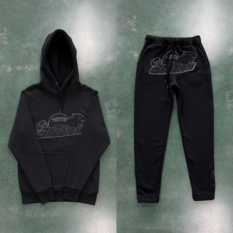 2025Trapstar スウェットシャツ スポーツウェア ジッパー ジャケット スーツ アーチ型文字刺繍 UKDRIPDRILL メンズ|undefined