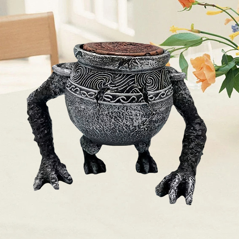 Elden Ring Flower Pot Artwork Alexander Warrior Pot Large Jar Resin Ornament Physical Decoration Vase