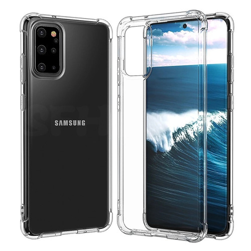 Suitable for Samsung Galaxy S23 mobile phone case note20u four-corner airbag anti-fall s21 high transparent s24 protective cover