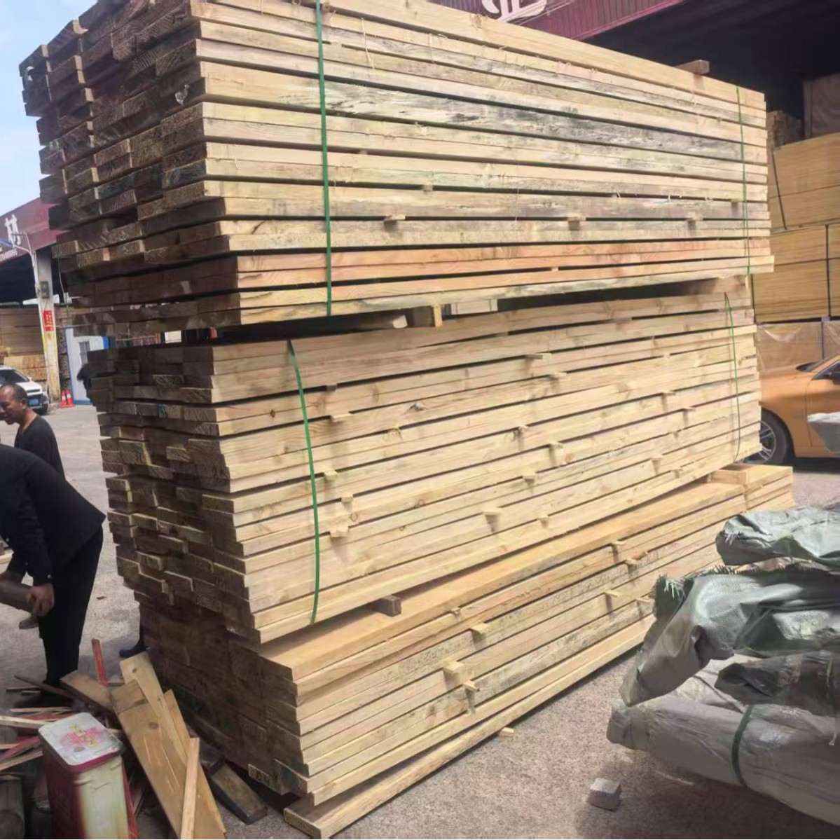 木跳板，木踏板，地铁建设，桥面施工等均可使用。