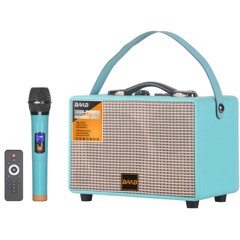 BAAB-V6桌面音箱手提便携式话筒广场舞户外蓝牙音响KTV迷你移动