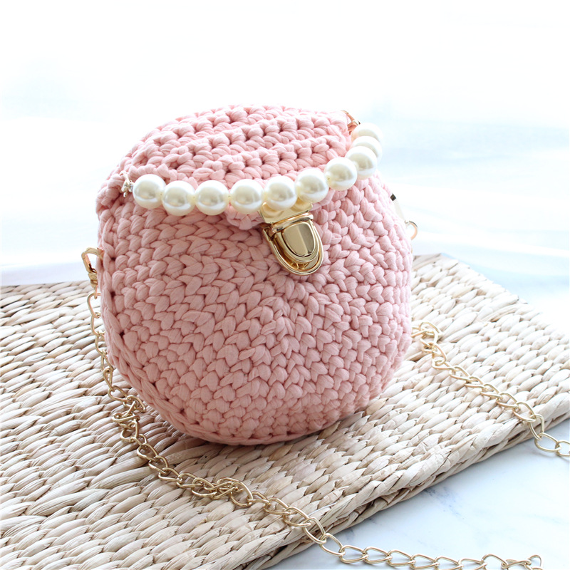 皇尚编织包怀孕打发时间手编织毛线diy包包材料包批发手工