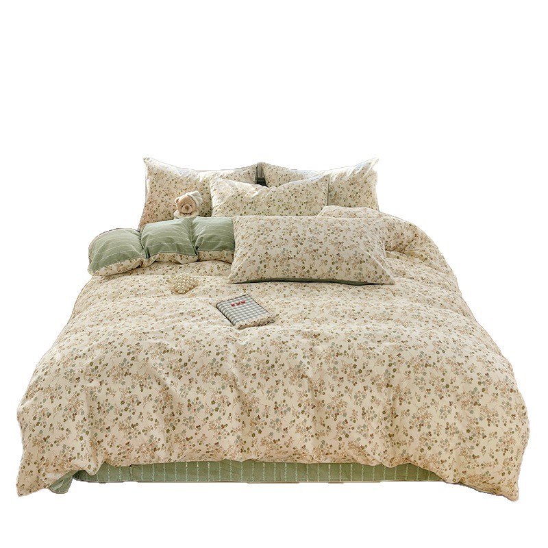 100% Xinjiang algodón cuatro piezas de ropa de cama madre y bebé sábanas de cama cubierta de algodón dormitorio tres piezas