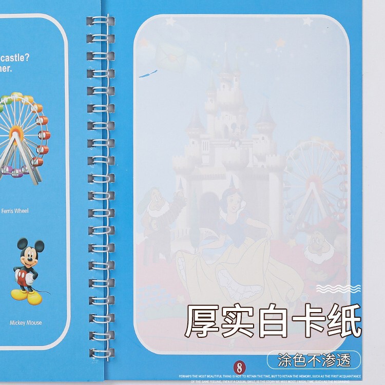 子供の色を塗る本の赤ちゃんの益智の清水の落書きの水の絵の本は繰り返し魔法の画帳の創意の贈り物の卸売りを使います。|undefined