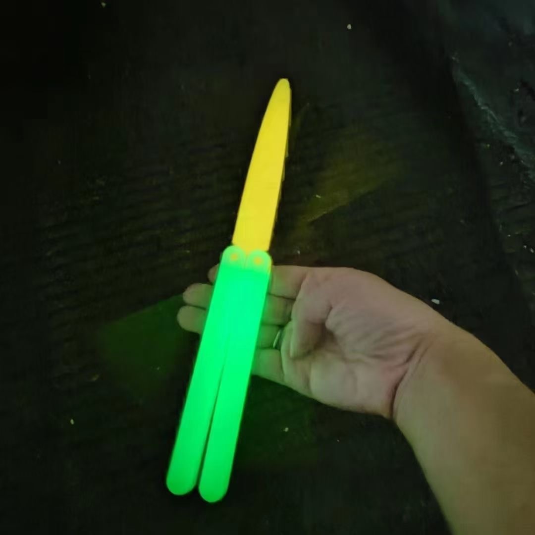 Luminous model-butterfly knife