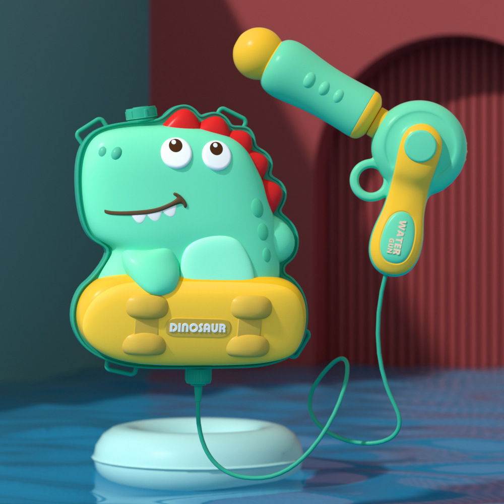 Pistola de agua para niños juguete mochila pistola de agua lucha artefacto masculino y femenino niños pull-out pistola de agua juego juguete