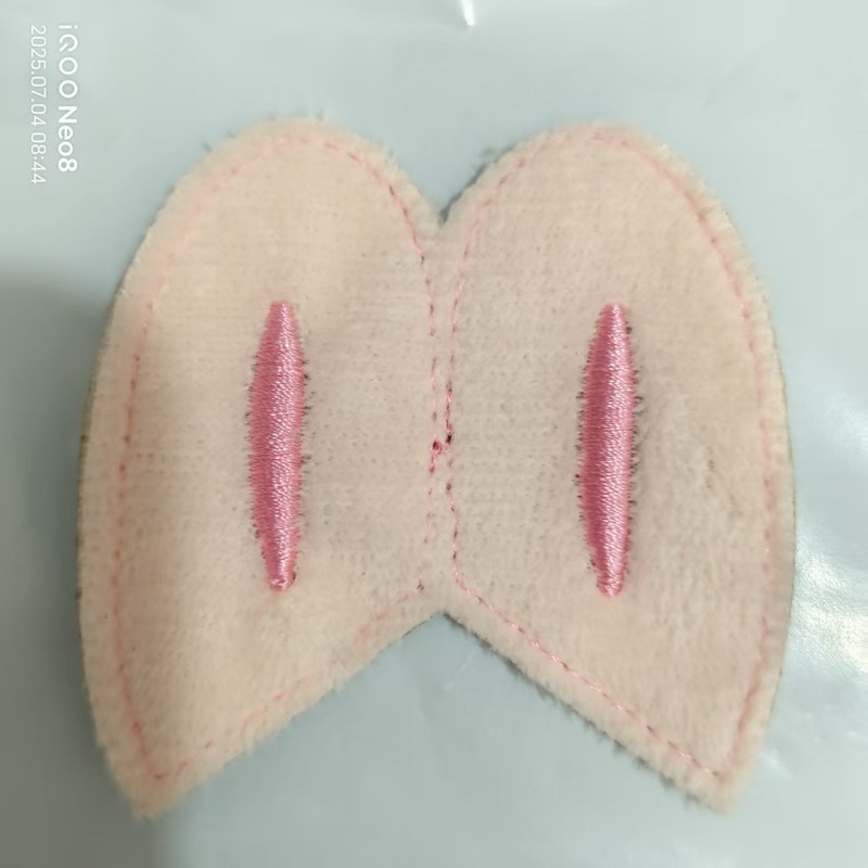 絶妙なバブルマートぬいぐるみスタイルの刺繍耳コンピュータ刺繍布ステッカーアクセサリー工場直接承認供給|undefined