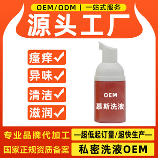 Private Lotion Cleaning Itching Antibacterial Gynecological Maternal and Infant Care Mousse Bubble Lotion Oem Production and Processing