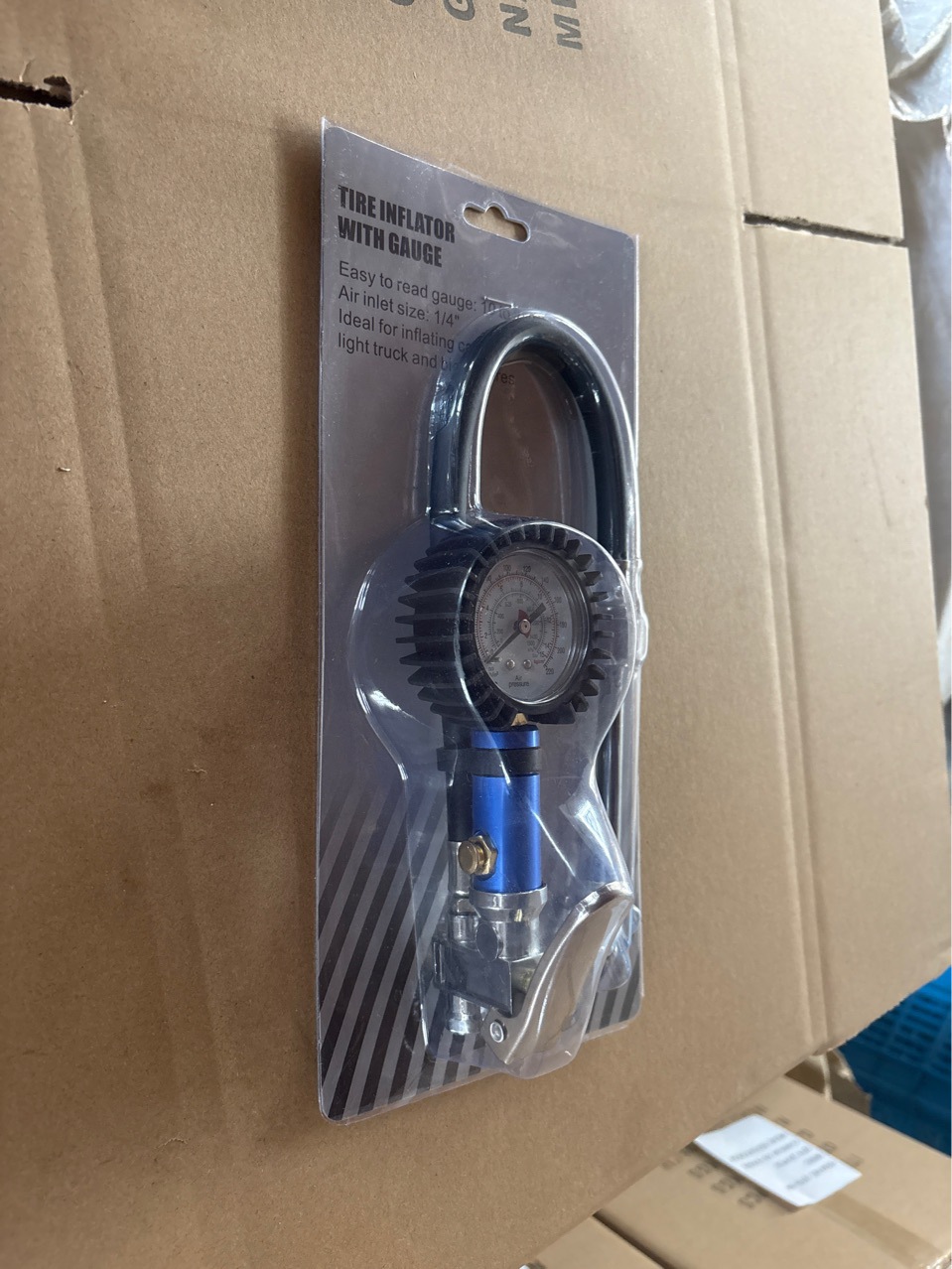 Multi-Functional Car Tire Pressure Gun, Tire Pressure Gauge, Car Tire Pressure Measuring Tool, Pneumatic Precision Pressure Gauge for Vehicles