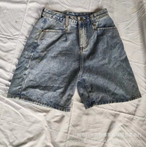 Second-Hand Clothes Old Export Africa Southeast Asia Denim Super Short Pants Fashion Pants Full of Youthful Vitality Cool