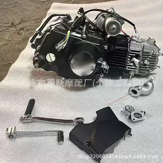 小高赛越野车小猴子摩托车汽油机弯梁车110.125CC扩缸手离合发动