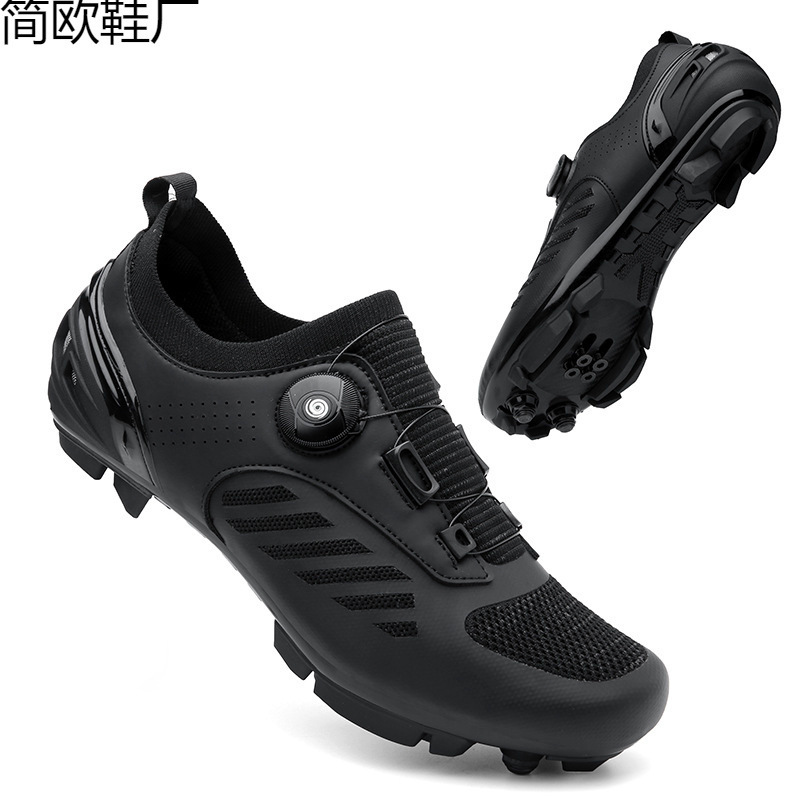 Cross-border Daifa Cross-border plus size Cycling Shoes Road Casual Lock Shoes Mountain Competitive Non-slip Lightweight Mountain Shoes Rubber