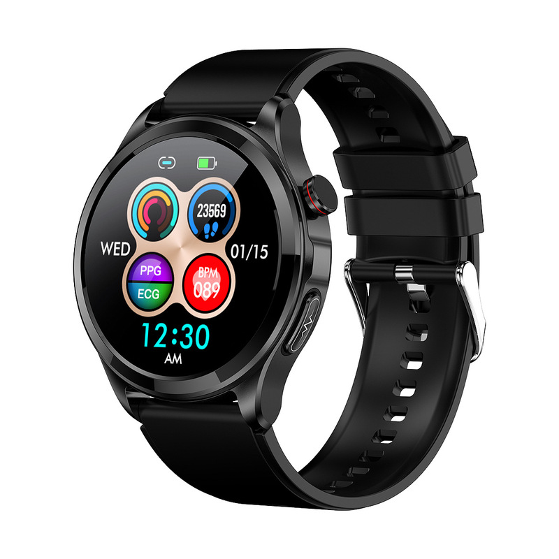 New Smart Watch Tk22 Bluetooth Call Ecg Body Temperature Sos Blood Pressure Blood Oxygen Heart Rate Sleep Monitoring