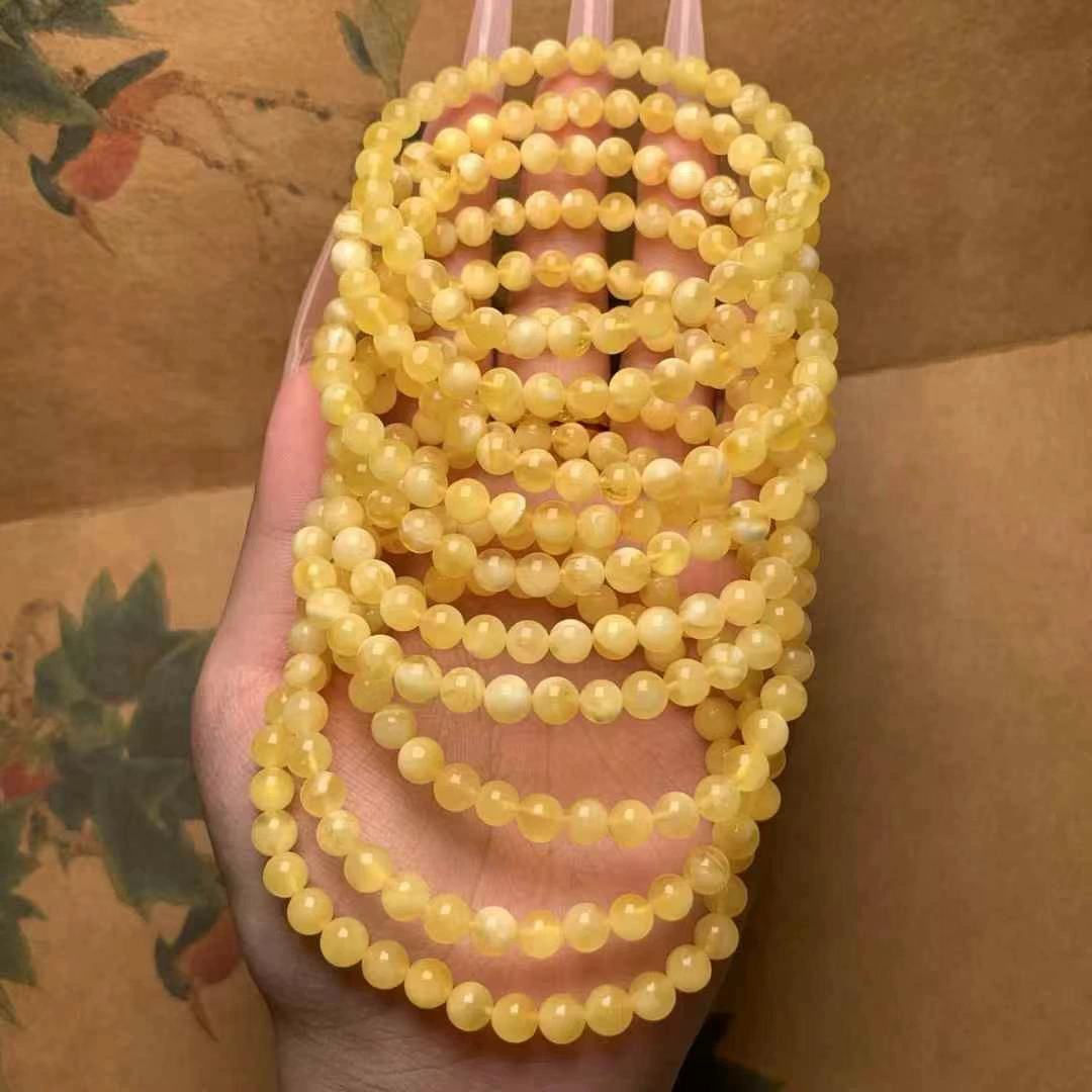 Натуральный янтарный медовый воск ручной шампур