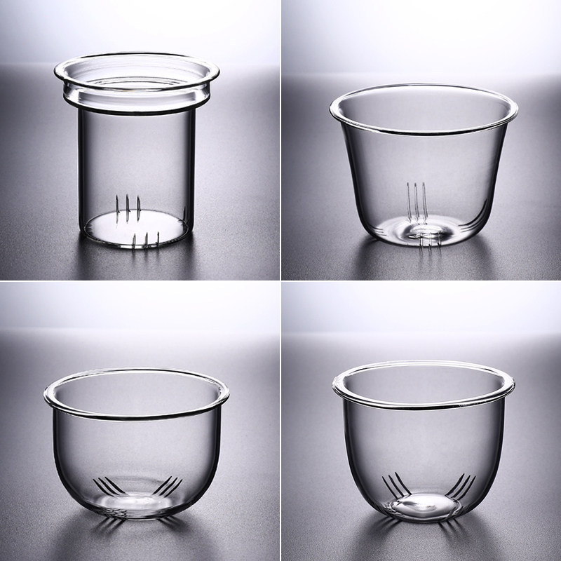 Glass Tea Strainer, Tea Filter, Teapot Inner Filter, Tea Set Accessories, Filter Funnel, Tea Water Separator, Built-In Filter Core for Tea Cups Glass Tea Strainer, Tea Filter, Teapot Inner Filter, Tea Set Accessories, Filter Funnel, Tea Water Separator, Built-In Filter Core for Tea Cups