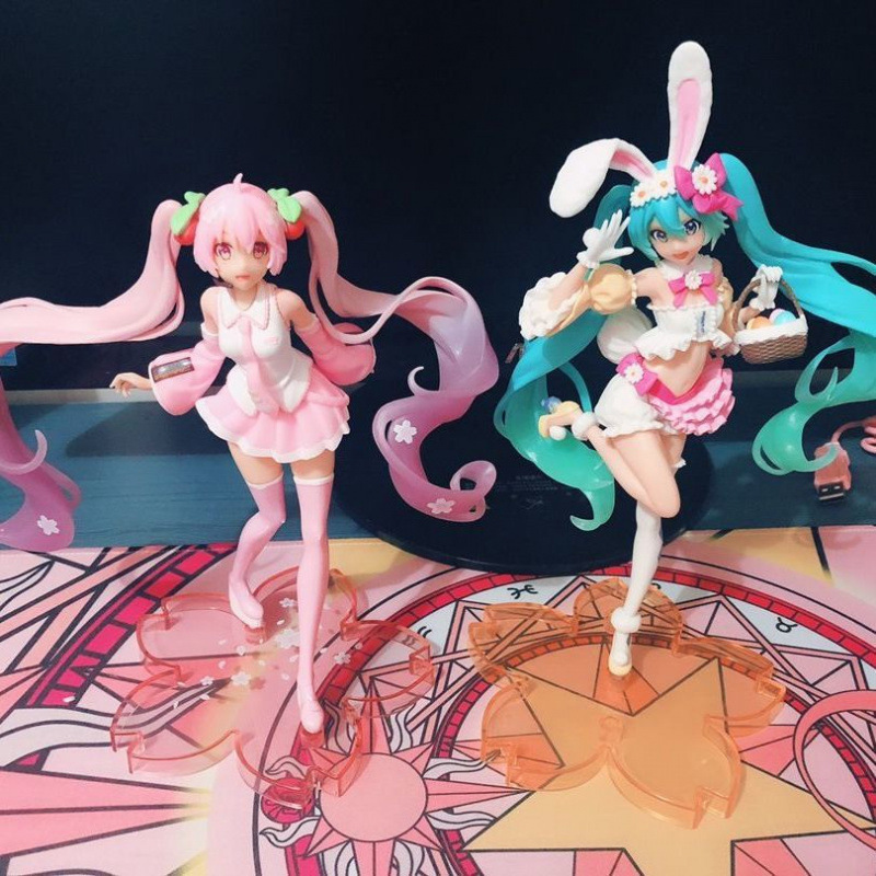 初音ミクフィギュアさくらプリンセス殿下美少女ドールモデルグッズ車載置物プレゼント玩具|undefined