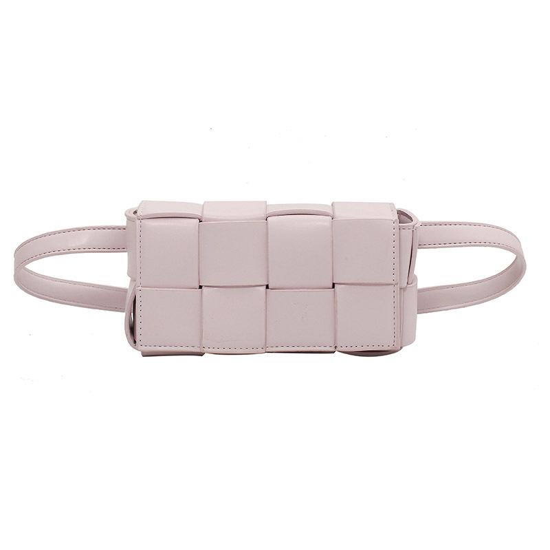 Bolso de Mujer de un Solo Hombro, Estilo Coreano, Versátil, Tejido a Mano, Bolso de Pecho, Bolso Cuadrado Pequeño, Artículo Popular de Primavera/Verano 2024