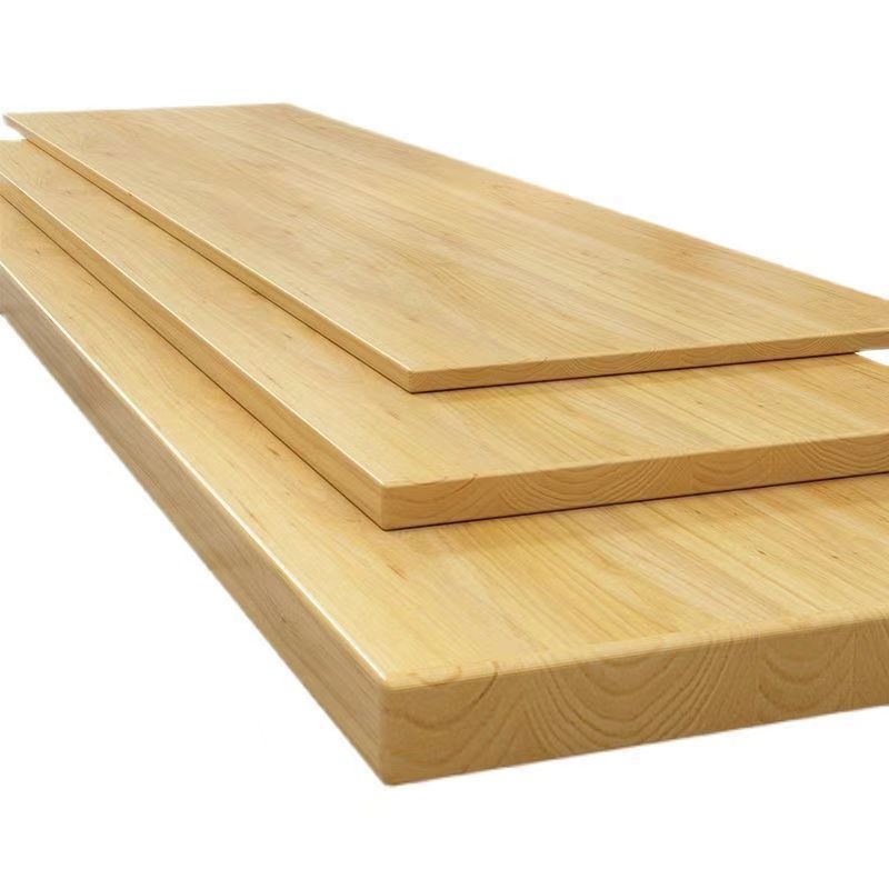 Pine board solid wood board table board bar table table table office meeting computer table floating window sill log