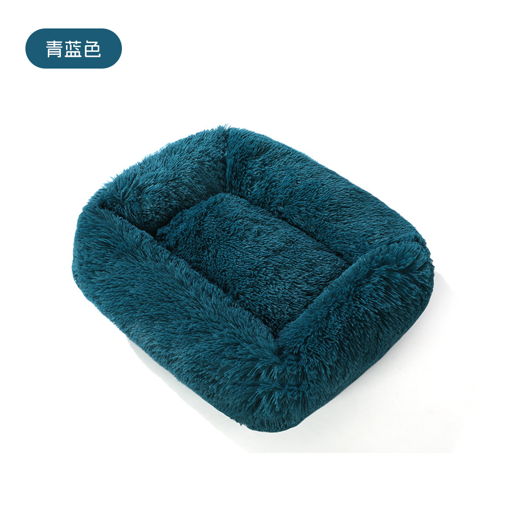 Peluche de invierno para mascotas Peluche para gatos Peluche para perros cuadrado Estera para mascotas Cama para gatos Cama para perros Productos para mascotas