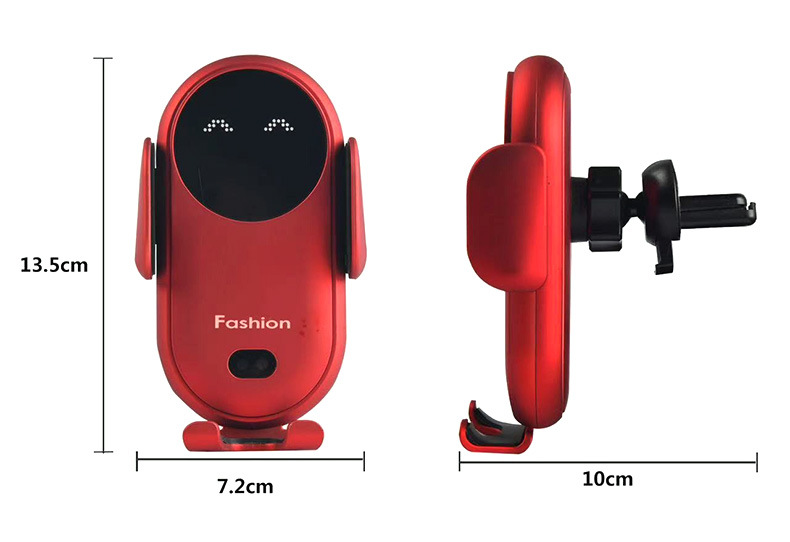 Cross-Border Hot-Selling Model S11 Automatic Infrared Sensor Car Air Vent Phone Fast Charging Holder Wireless Car Charger