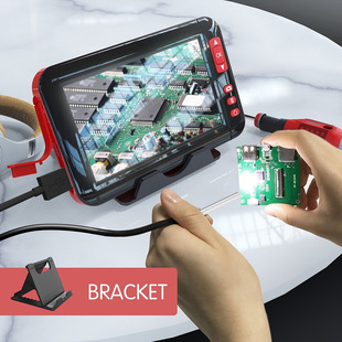 With 4.3 inch display HD endoscope auto repair industrial pipeline sewer probe waterproof camera 3.9mm