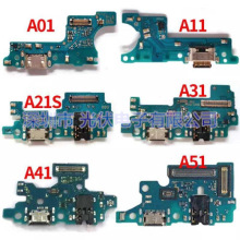 适用于三星A11F尾插小板A21耳机插孔A31 A51 71送话器A41充电接口