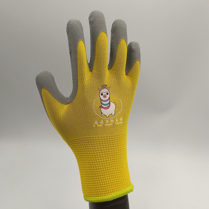 Guantes de protección laboral para niños jardinería de jardín recogiendo anti-desgarro coger el mar niños estudiantes guantes de protección laboral al aire libre