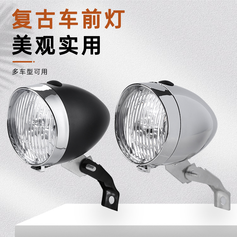 Fabricantes de bicicletas faros de bicicleta de montaña retro faros 3led luces de conducción del coche luces de iluminación delanteras equipo de conducción nocturna