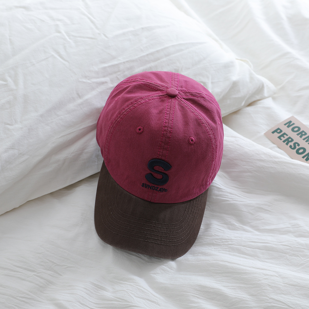 Sombreros de boca de pato para niños primavera y verano nuevo gorro transpirable delgado secado rápido gorro lindo panda bordado gorra de béisbol bebé