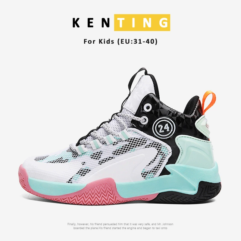 2022 взрыв летние детские сетчатые баскетбольные кроссовки мужские детские настоящие армейские ботинки высокая обувь амортизирующие кроссовки