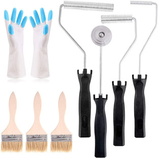 8-piece set of fiberglass roller tools for mold resin fiberglass resin bathtub shower bathtub