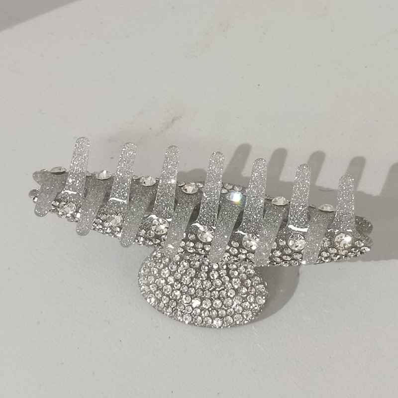 Mode Géométrique Arylique Diamant Griffes De Cheveux display picture 5