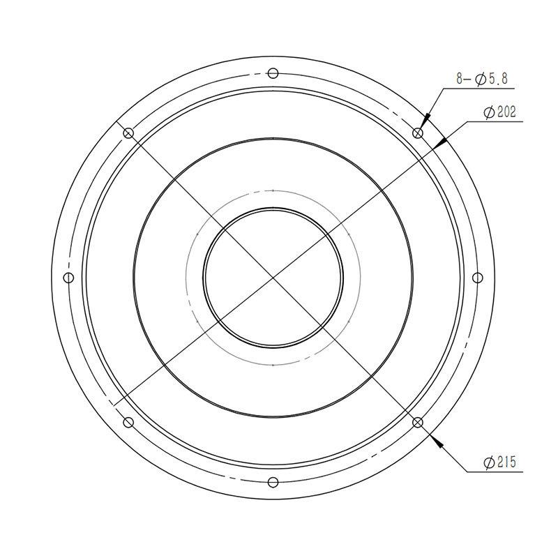 8寸低音炮喇叭