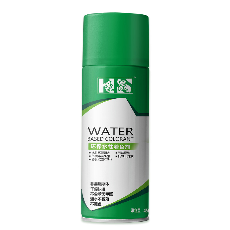 Haosheng agua auto-pintura 450ml medio ambiente pintura de pulverización de mano metal anti-oxidable pulverización de alto rendimiento pintura de pulverización de reparación