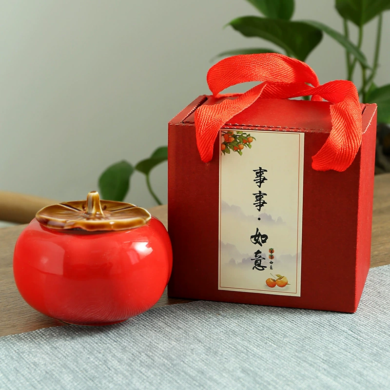 Деревянная керамическая чашка с persimmon?