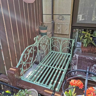 Garden Wrought Iron Tables and Chairs, Flower Stands, Balcony Benches, Sofa Chairs, Backrest Double Chairs, Outdoor Courtyard Park Benches, Outdoor Furniture