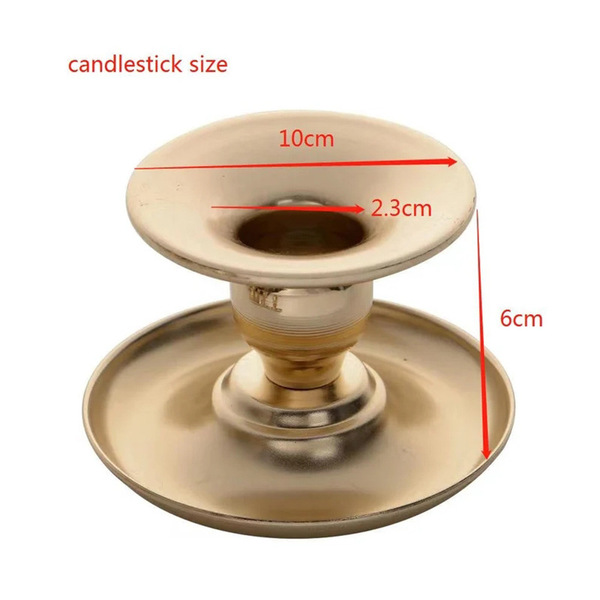 metal golden candle