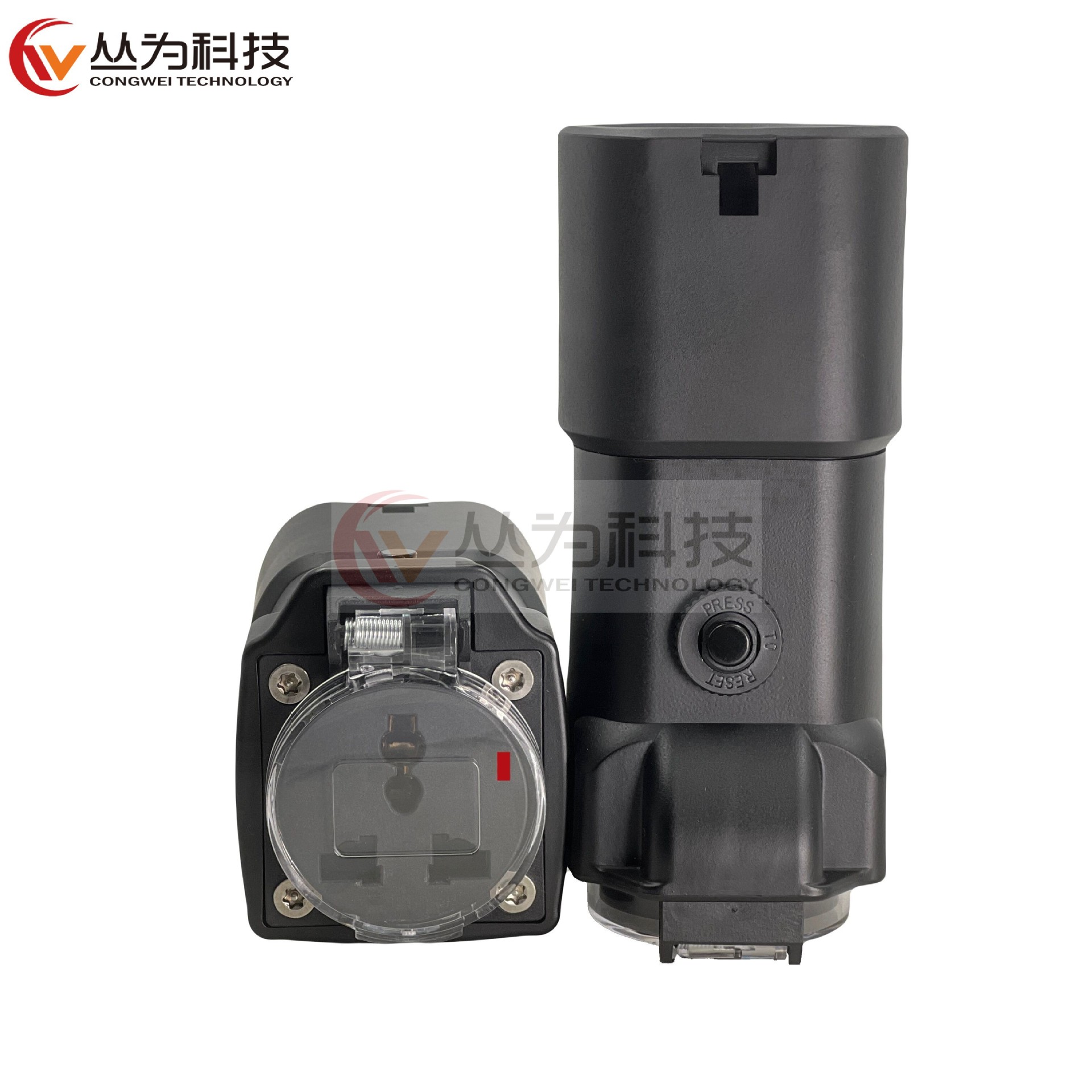 新能源汽车V2L户外放电枪Type2欧标电车取电转换器（过载保护）