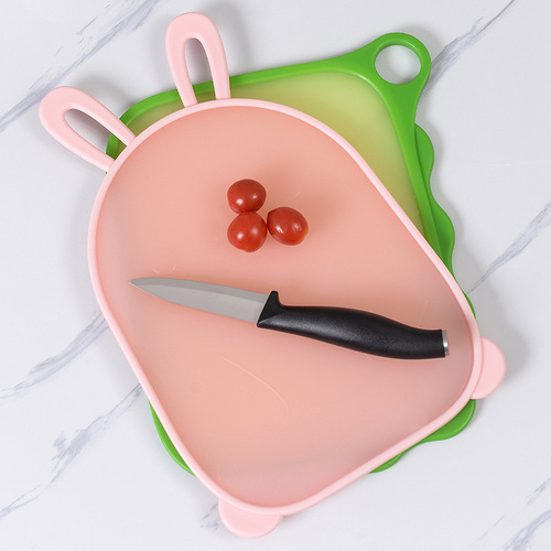 [Creative New Product] Cartoon Kitchen Chopping Board Children's Cutting Fruit Chopping Board Japanese Classification Cutting Board Double-sided Chopping Board