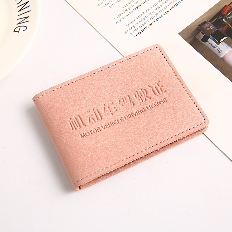 615 Slim Driver's License Cover, Macaron License Case, License Holder, License Cover, License Bag