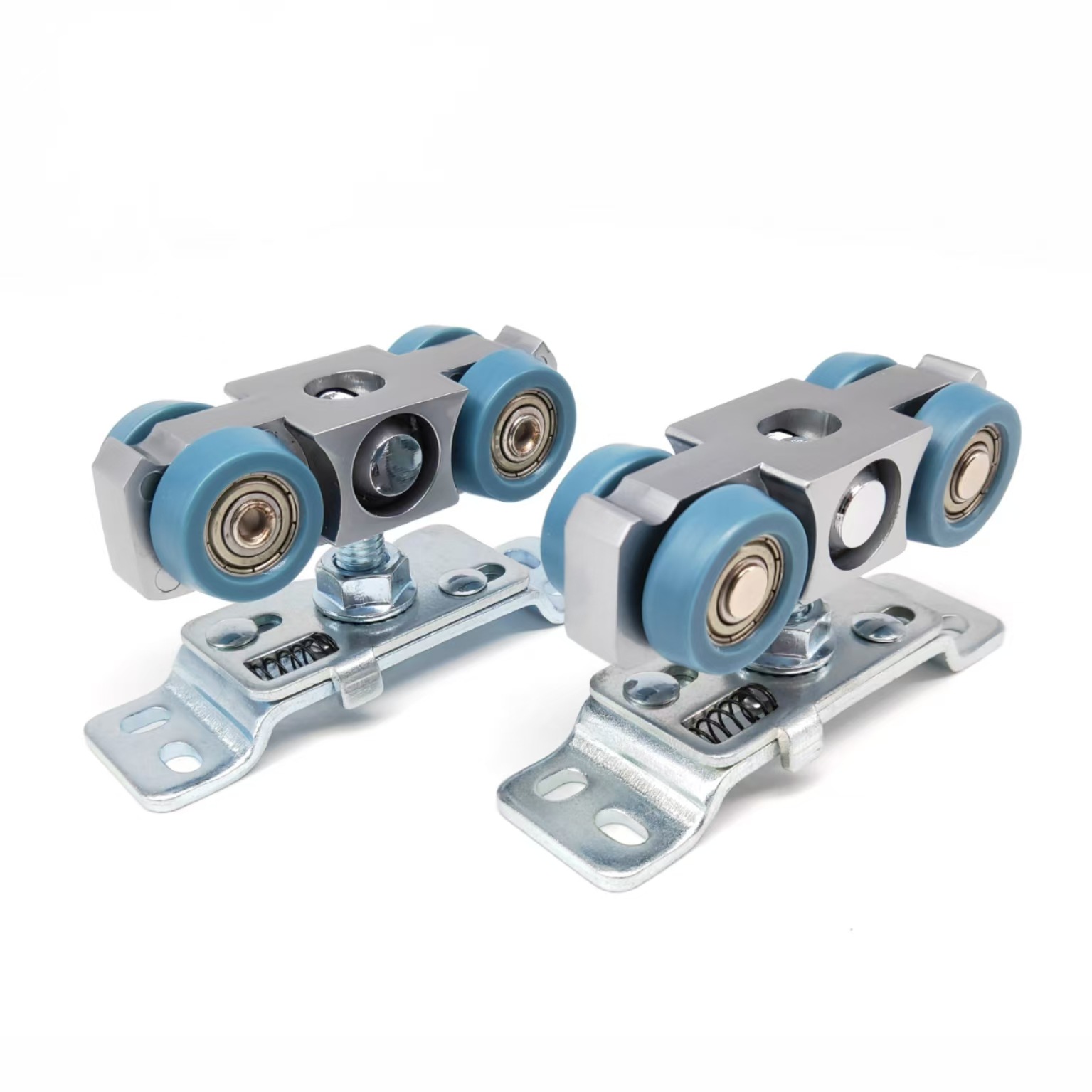 POK材质静音滑轮吊趟门吊轮推拉门轨道顺滑升降轴承轻音设计滚轮