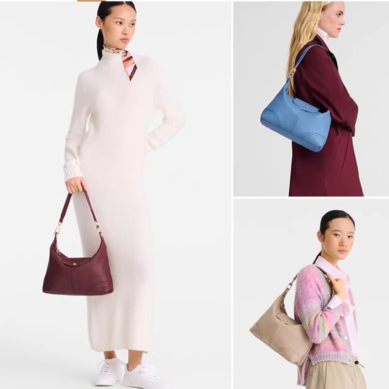 2026 New Dragon Hobo Stitched Series Women's Bag Single Shoulder Hobo Bag Single Shoulder Crossbody Handbag