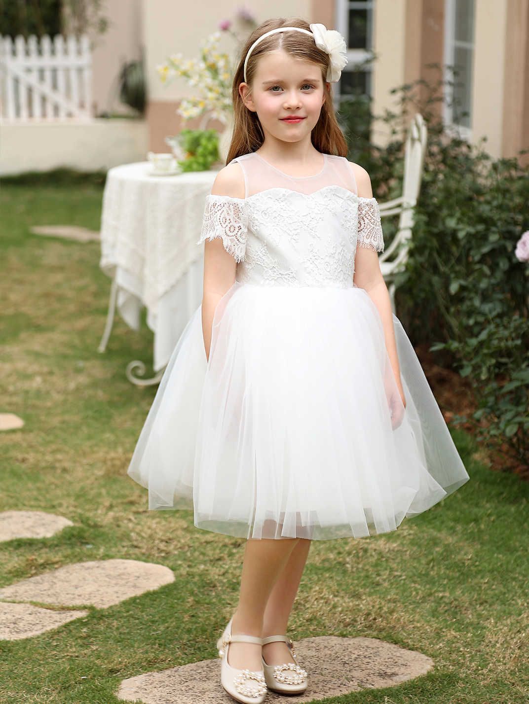 Ropa de verano para niños vestido de mangas cortas niñas falda princesa de verano para niñas vestido de junio