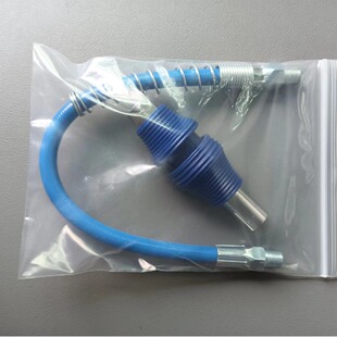 New in stock high pressure lock clamp type grease nozzle suit self-locking grease nozzle grease gun accessories flat head grease nozzle