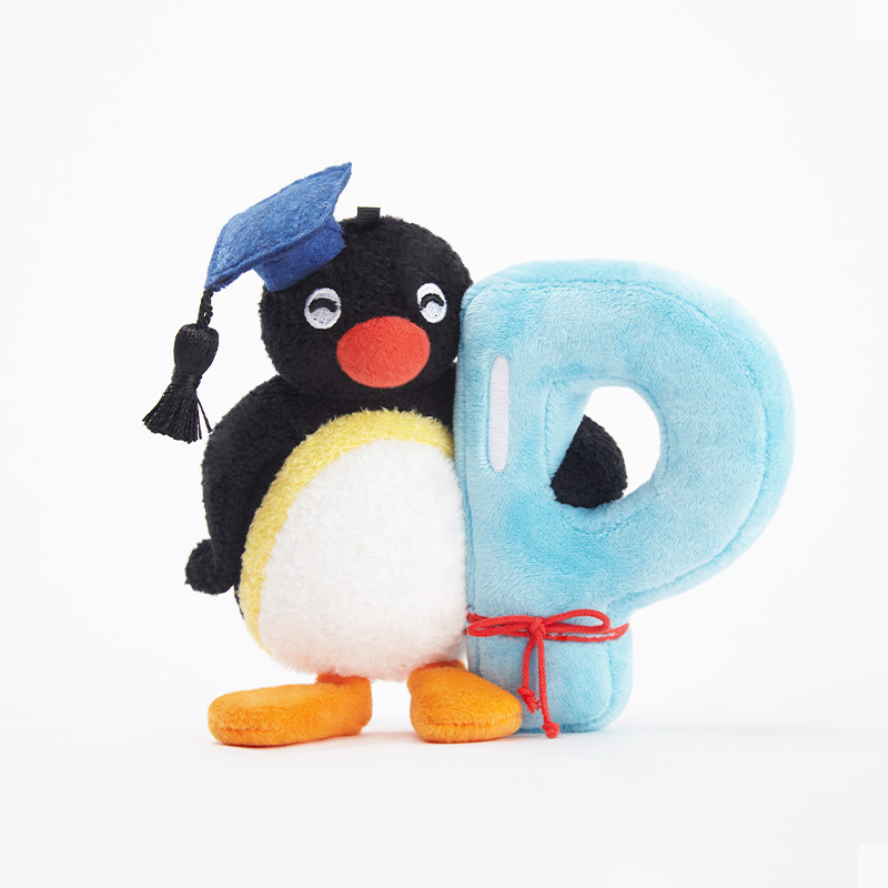 山莫pingu企鹅读书系列玩偶学习搭子挂件加油女生备考考研礼物|undefined