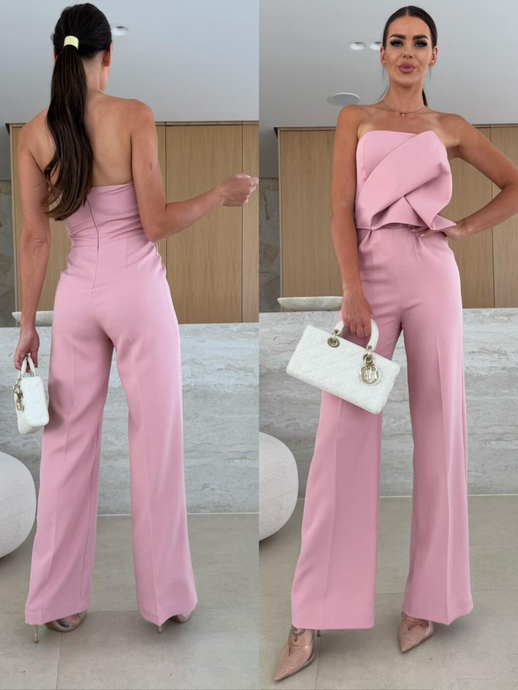 385g Weight Sleeveless Sleeve Length Full Length Pants Length Polyester Fabric Type Mid Waist Waist Line Jumpsuits Pants Type Inelastic Elasticity Bodysuits Tops Type Holiday, Selfie Occasion Regular Fit Fit Type Solid Color Pattern Summer Season Women's Gender Casual, British Style, Streetwear Style Women's Holiday Selfie Bodysuits Casual British Style Streetwear Solid Color Full Length Jumpsuits 4