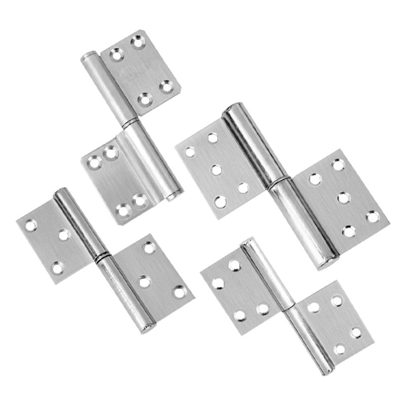 Acero inoxidable bandera bisagra baño fuego puerta desmontable mudo bisagra bandera bisagra gabinete bisagra Accesorios